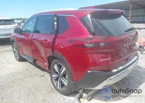 2023 Nissan Rogue Platinum Intelligent Awd z USA, uszkodzony, nr VIN JN8BT3DD1PW311611